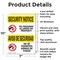 Signmission No Guns Allowed Bilingual OSHA Security Notice Sign, Aluminum, 7in W x 10in L, 2PK OS-2PACK-SN-A-710-L-11612 - alternate 6